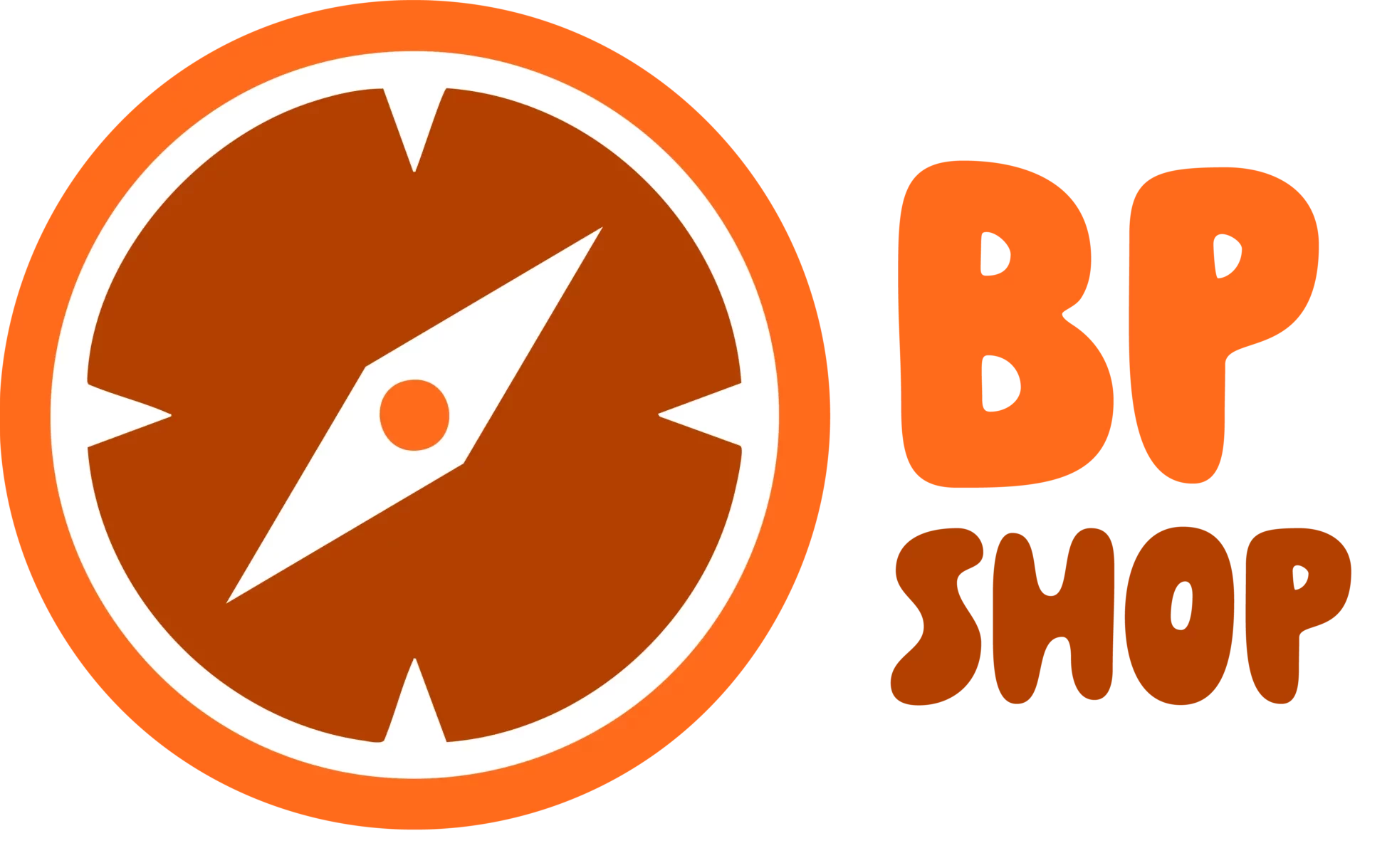 logo the backpacker shop